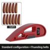 Handheld Aluminum Sanding Block with Adjustable Tension for Woodworking Auto Body and DIY Surface Pr product image