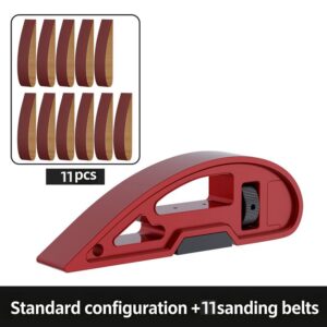 Handheld Aluminum Sanding Block with Adjustable Tension for Woodworking Auto Body and DIY Surface Pr product image