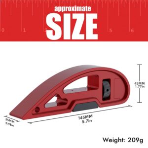 Handheld Aluminum Sanding Block With Adjustable Tension For Woodworking Auto Body And Diy Surface Pr Product Image
