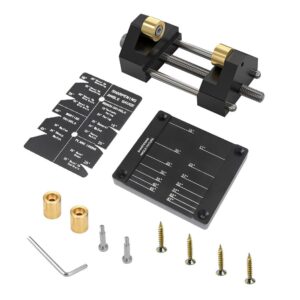 Adjustable Honing Guide Tool Set for Woodworking Chisels and Plane Blades with Rolling Base Angle Se product image