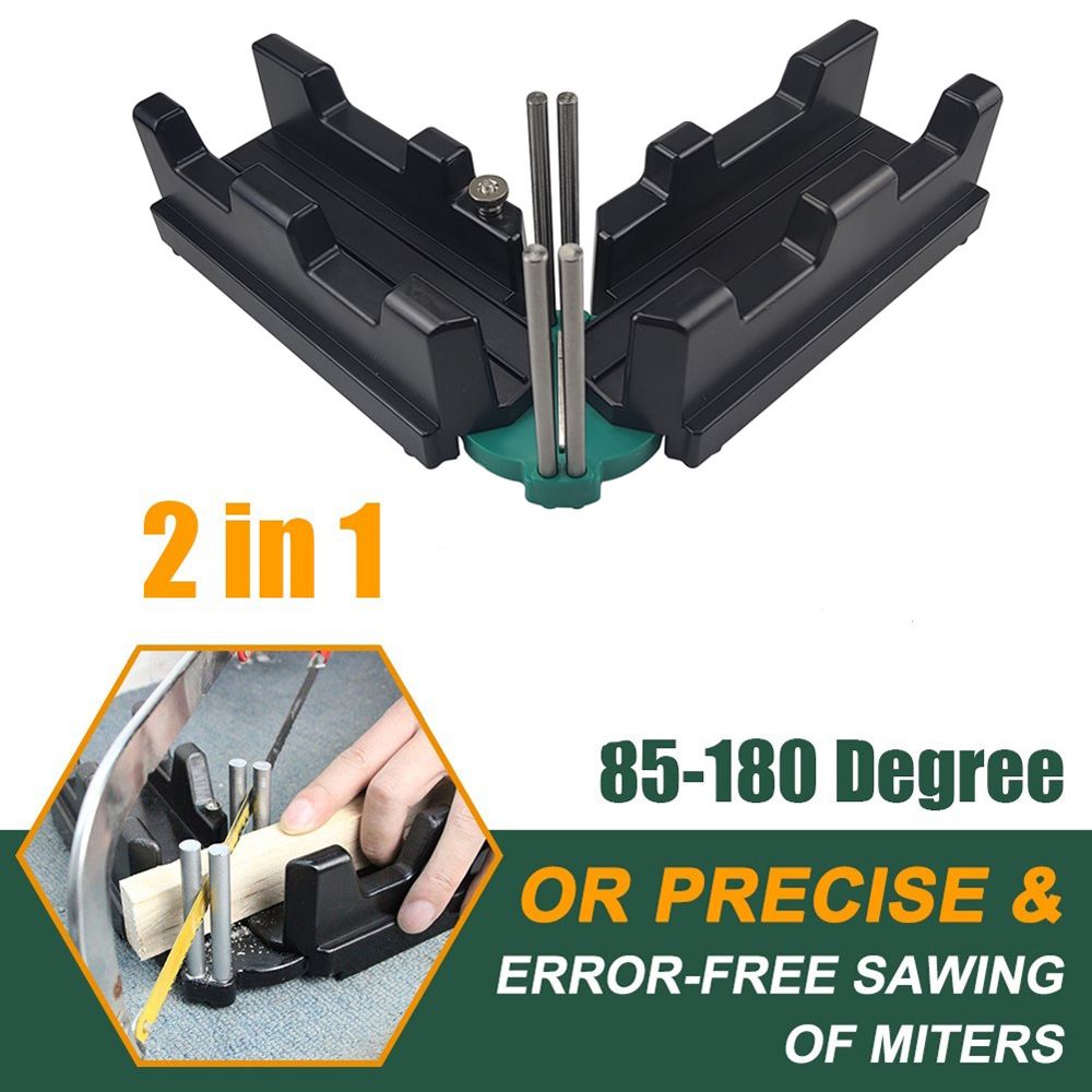 Multi-Angle Miter Cutting Guide Tool For Woodworking – Sumo Deals Multi-Angle Miter Cutting Guide Tool For Woodworking, Home Improvement, And Diy Projects, Adjustable Product Image