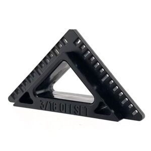 Precision Trim Positioning Tool for Door and Window Casing Installation, Woodworking Spacing Gauge w product image