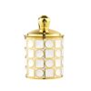 White Gold Food Storage Canister Sealed Storage Tank Airtight Utensils with Lids Gifts Storage Jar C product image