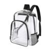 Clear Backpack,Large Transparent Backpack,Waterproof PVC Transparent Backpacks Clear Book Bag, for W product image