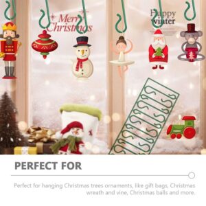 100 Pcs Green Christmas Ornament Hooks For Tree – Sumo Deals 100Pcs Christmas Pendant Hooks Green Plastic Mini Ornament Hangers For Tree Product Image