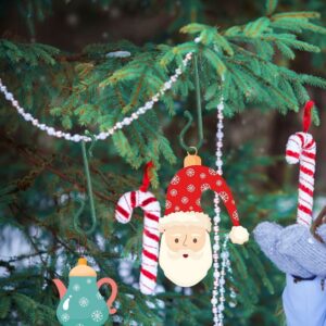 100 Pcs Green Christmas Ornament Hooks For Tree – Sumo Deals 100Pcs Christmas Pendant Hooks Green Plastic Mini Ornament Hangers For Tree Product Image