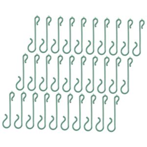 100 Pcs Green Christmas Ornament Hooks For Tree – Sumo Deals 100Pcs Christmas Pendant Hooks Green Plastic Mini Ornament Hangers For Tree Product Image