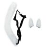 White Polyester Cosplay Tail Decorative Furry Accessory Perfect for Parties and Family Gatherings Si product image