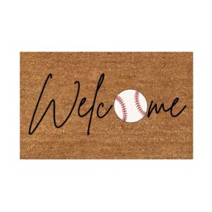 Carpet Door Mats Baseball Copywriting Floor Mat Polyester Door Mat Holiday Home Decor Mat product image