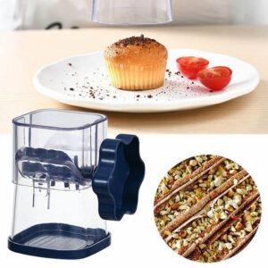 Food Blender, Manual Nut Chopper Multifunctional Nut Grinder Nut Dry Fruit Cutter And Slicer Chopper product image