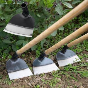 Heavy Duty Steel Farm Gardening Weeding Hoe Head New Replacement Handheld Stainless Steel Garden Hoe Product Image