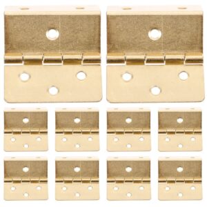 10pcs Triple-Fold Hinge Mounting Hinges Old Style Cabinet Hinges Kitchen Cabinet Door Hinges Door Hi product image