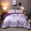 Purple Marble Whisper Comforter Quilted Doona Set product image