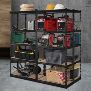 Giantz 4x1.8M Garage Shelving Warehouse Rack Pallet Racking Storage Shelve Black product image