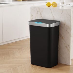 Devanti 50L Motion Sensor Trash Bin Automatic Kitchen Waste Dustbin Black product image