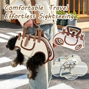 Hands-Free Dog Backpack Carrier For Small Dogs, Xl Orange – Sumo Deals Hands Free Dog Backpack Carrier For Small Dogs, Breathable Pet Carrier With Adjustable Straps,Portab Product Image
