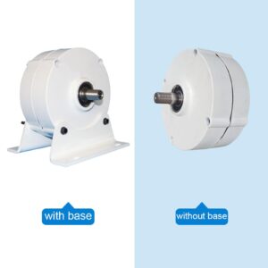 200W Permanent Magnet Generator For Diy Off-Grid – Sumo Deals White Metal Permanent Magnet Generator, With And Without Mounting Base, For Wind Turbine Applications.
