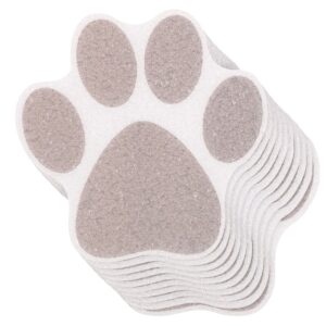 10 Pcs Dog Paw Stickers Bathtub Footprint Anti-slip Stair Safety Baby product image