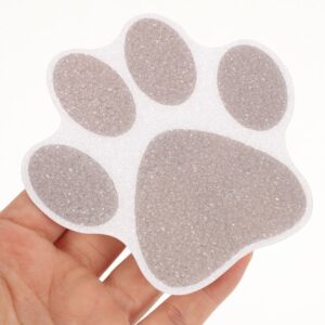 10 Pcs Dog Paw Anti-Slip Stickers For Bathtub &Amp; Stairs – Sumo Deals 10 Pcs Dog Paw Stickers Bathtub Footprint Anti-Slip Stair Safety Baby Product Image