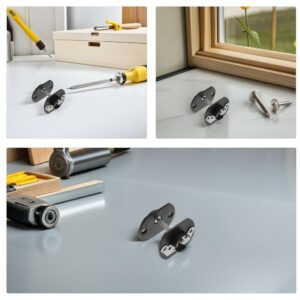 6-Pack Sectional Sofa Connectors with Pin Style Furniture Brackets - Replacement Hardware Fittings f product image
