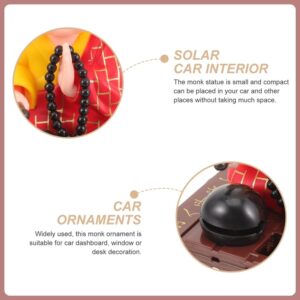 Solar Shaking Monk Figurine For Car &Amp; Home Decor – Sumo Deals Solar Powered Shaking Figurine For Car Interior, Home Decor, Dashboard Display, Unique Toy Statue Product Image