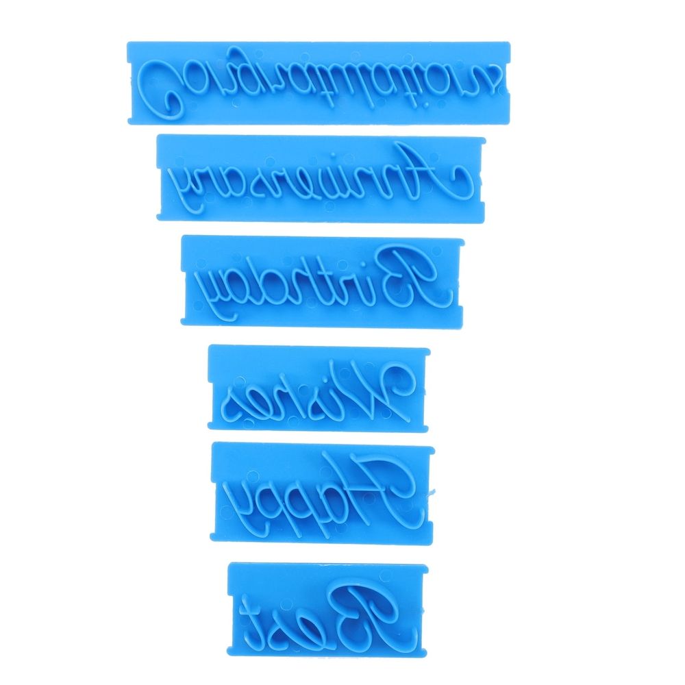 Fondant Cake Embosser Stamps Set For Decorating – Sumo Deals 1 Set Embosser Stamps For Fondant Cake Decorating, Cookie Icing, And Baking Tools For Product Image