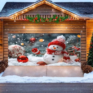 Christmas Garage Door Banner | Snowflake Holiday Decor – Sumo Deals Christmas Holiday Garage Door Banner Snowflake Christmas Backdrop Decor Door Cover Decoration Merry Product Image