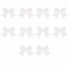 10 Pcs Christmas Velvet Bows 6 Inch Rustic Wreath Gift Bows Vintage Xmas Velvet Ribbon Bow Holiday O product image