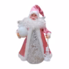 12" Santa Claus Figure, Standing Traditional Christmas Figurine Figure Decor with Christmas Sock and product image