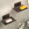 2 Pack Soap Holder for Shower Wall, 4 Slot Self-Adhesive Soap Dish for Shower, Wall Mounted Shower S product image