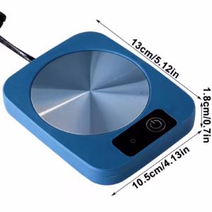 Smart Heated Mug Kit With Charger, Mug Warmer For Desk, Electric Coffee Warmer, Heated Coffee Mug Re Product Image