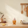 Easter Wooden Egg Cup Holders Wood Egg Stands for Hard Boiled Eggs Egg Storage Container Tabletop Cu product image