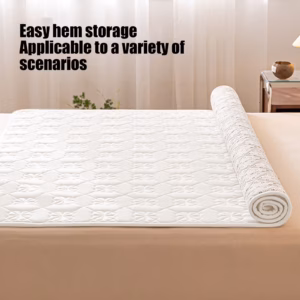 Washable Mattress Pad | Super Absorbent &Amp; Waterproof – Sumo Deals Modern Style Washable Mattress, Super Absorbent And Waterproof Bed Pds, Breathable Non Slip Portable Product Image