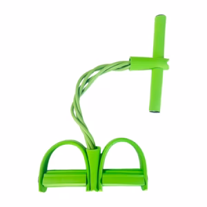 21 Fitness Resistance Bands-4 Tube Pedal Ankle Puller - Sit Up Leg Stretch Rope Exercise Bands With Product Image