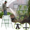 Trellis for Climbing Plants Outdoor,16 inX47 in A-Frame Cucumber Trellis for Raised Bed with Climbin product image