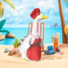 Porch Goose Outfits, Goose Chef Clothes for 23" Lawn Geese Statues Outdoor Lawn Garden Yard Patio St product image