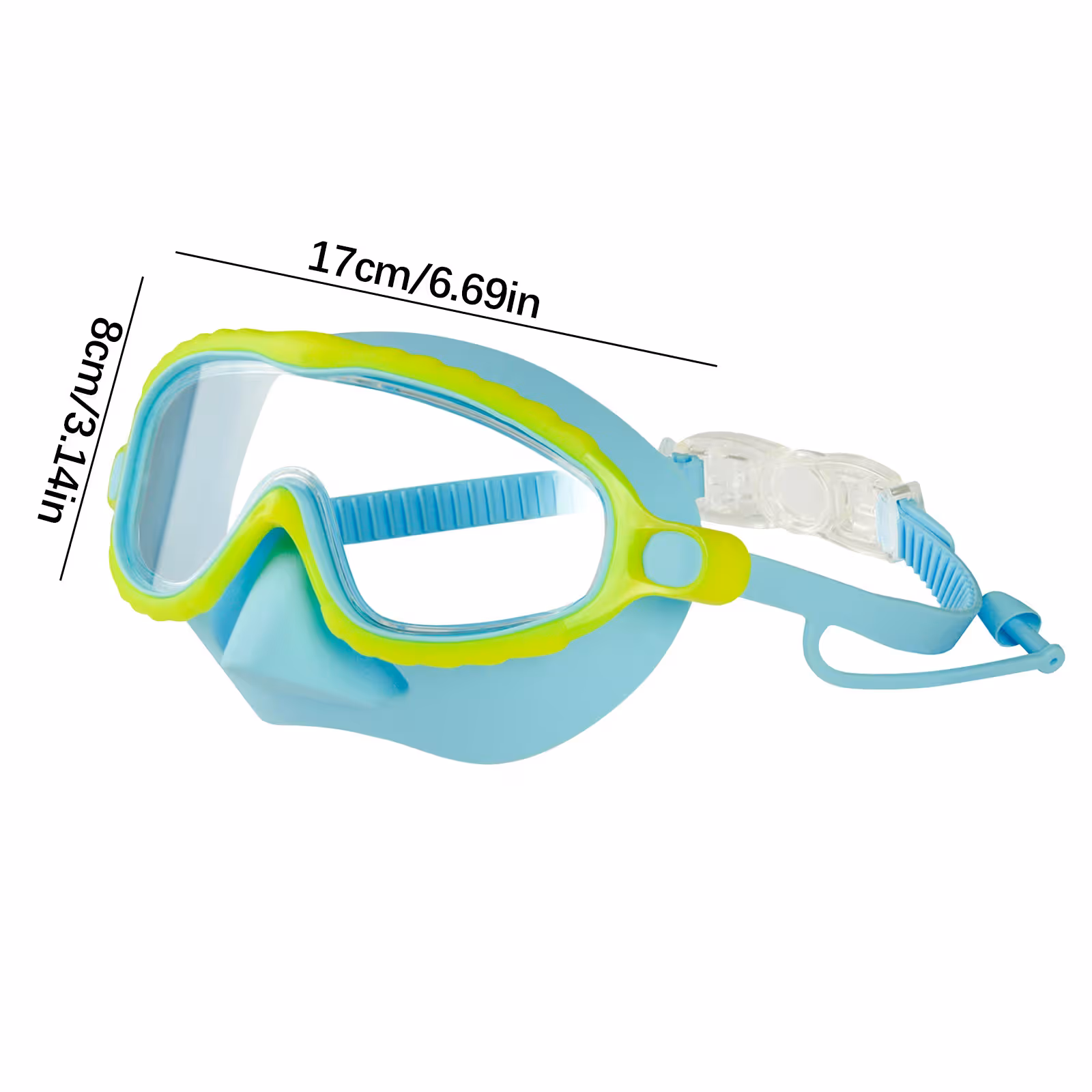 Kids Swim Goggles With Nose Cover | Anti-Fog, No Leak – Sumo Deals Kids Swim Goggles With Nose Cover, Toddler Goggles Swim Mask With Hd Large Frame, Anti-Fog No Leak D Product Image