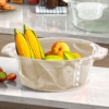 Plastic Wash Basin, Clear Stackable Multi-use Dish Basin for Washing Clothes Dishes and Feet Sturdy product image