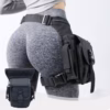 Oxford Cloth Drop Leg Bag, 12*6 in Multi-Purpose Hiking Tactical Drop Leg Bag, Waist Pack for Men Wo product image