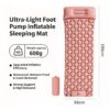 Khaki Pink Single Inflatable Air Mattress 190X60X5Cm – Sumo Deals Khaki Pink Single Inflatable Air Mattress 190X60X5Cm Light‑Weight Portable Air Bed For Camping Tra Product Image