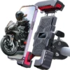 360° Rotatable Bike/Motorcycle Phone Mount: Metal 4-Claw Lock / 1-Sec One-Hand Mount & Release / 70 product image