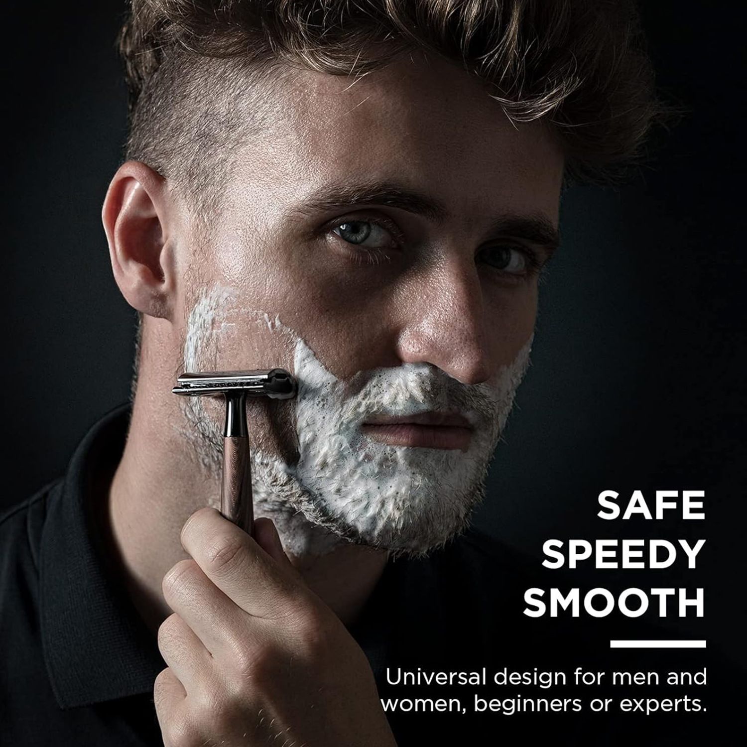 Imitation Wood Double Edge Safety Razor – Eco-Friendly Sha – Sumo Deals Classic Imitation Wood Double Edge Safety Razor – Eco-Friendly Wet Shaving, Weighted Balance, Men' Product Image