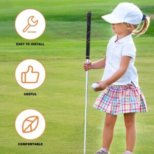 Jumbo Golf Grip | Comfortable Rubber Club Accessory – Sumo Deals Black Rubber Golf Club Grip With White Wavy Lines, For Improved Comfort And Control On Golf Clubs.