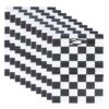 Checkered Race Car Candy Bags - 50Pc Party Favours – Sumo Deals Set Of 10 Plastic Black And White Checkered Flag Pattern Merchandise Bags With Die-Cut Handles For Party Favors.