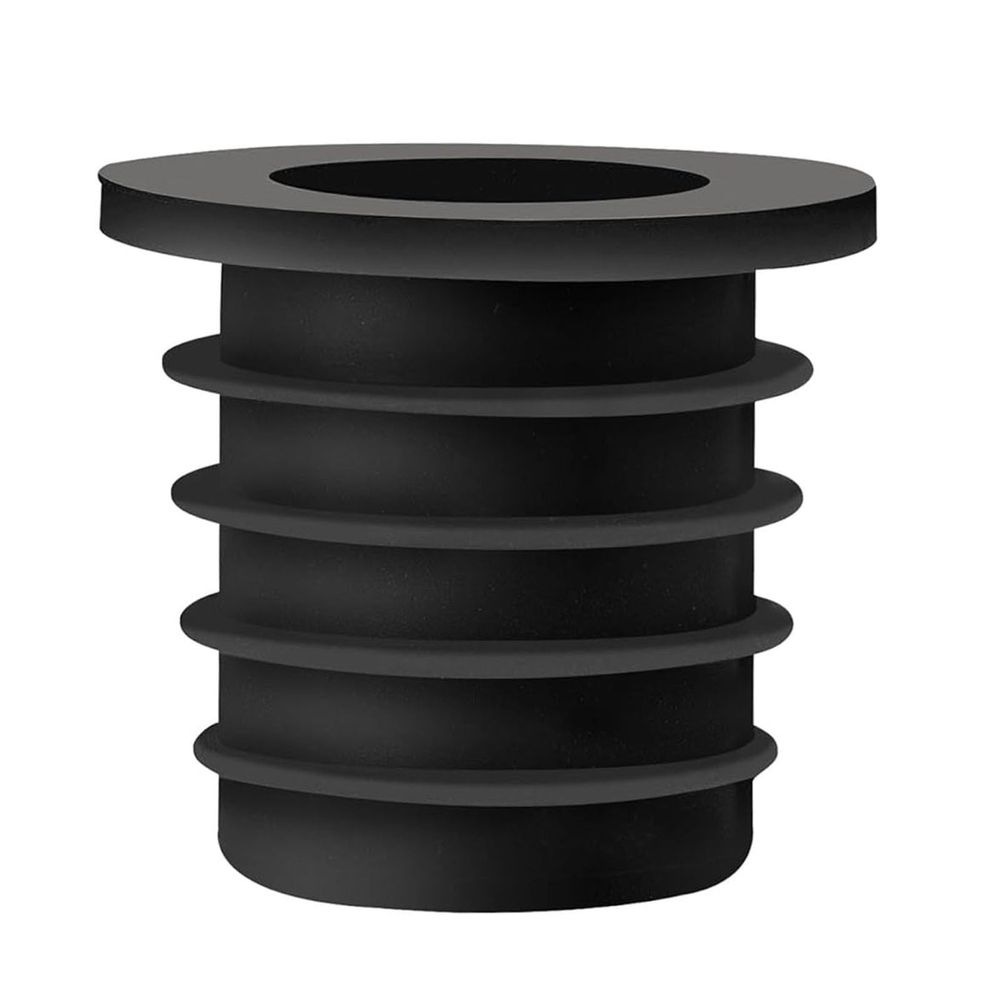 Liquor Pourer Adapters For Large Bottles (7-Pack) – Sumo Deals Black Rubber Ribbed Grommet With Top Flange, For Sealing Cables Or Pipes In Panels.
