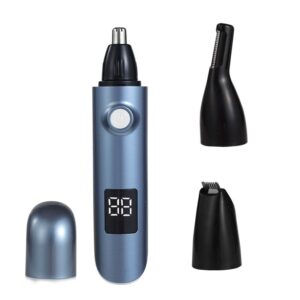 4-in-1 Electric Nose Hair Trimmer, LED Display, Waterproof(BLUE) product image