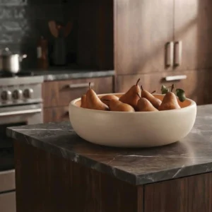 Gab Extra Large Bowl | Stone Ivory Centrepiece – Sumo Deals Urban Attitude Gab Extra Large Bowl 59.5 Wide By 12.5 Height - Stone Ivory Product Image