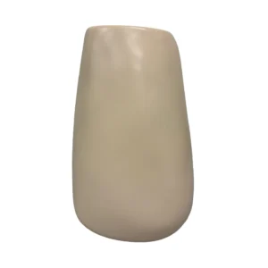 Rach Large Vase | Stone Ivory | Urban Attitude – Sumo Deals Urban Attitude Rach Large Vase Height 25.5Cm, Width 17Cm, Opening 6Cm X 9Cm - Stone Ivory Product Image