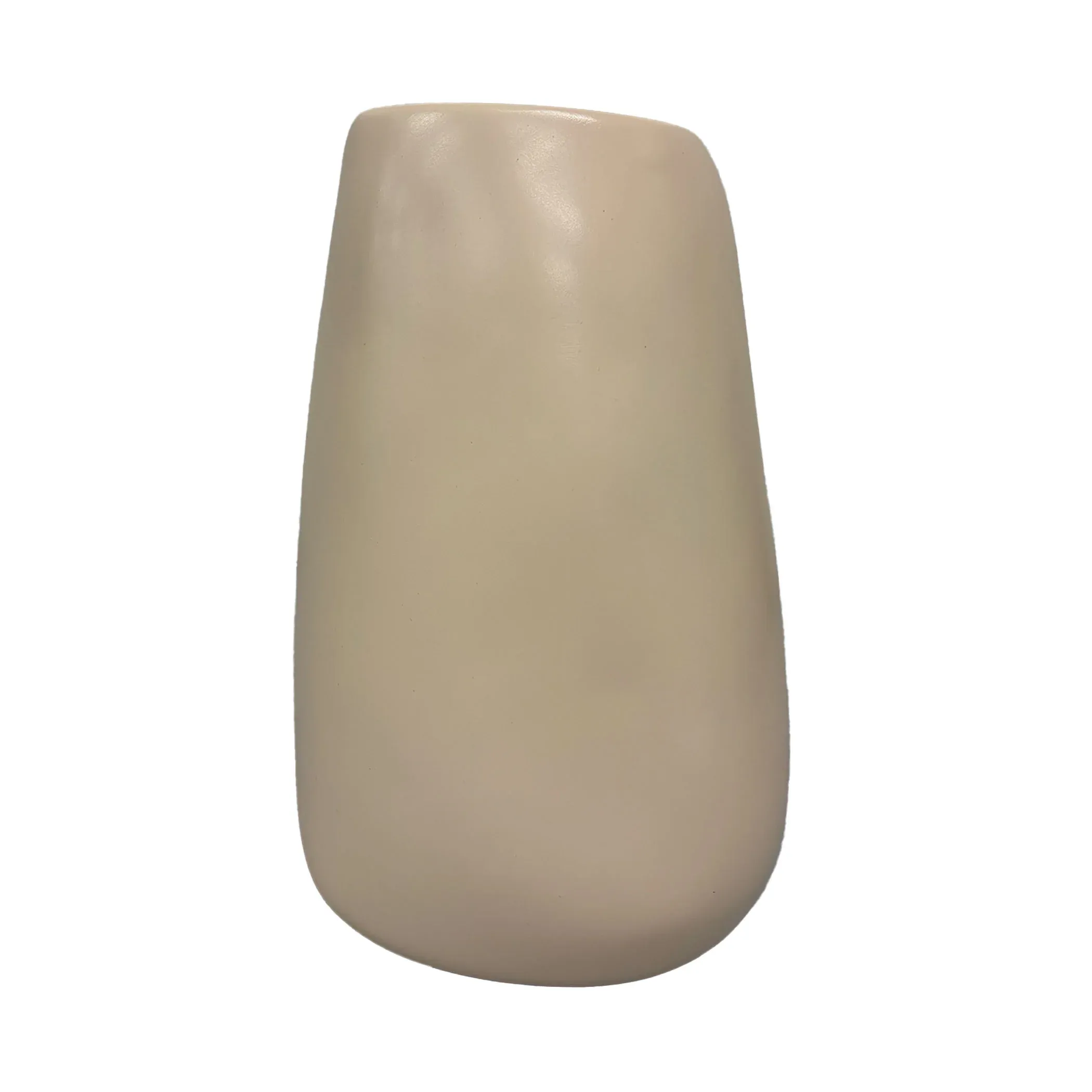 Rach Large Vase | Stone Ivory | Urban Attitude – Sumo Deals Urban Attitude Rach Large Vase Height 25.5Cm, Width 17Cm, Opening 6Cm X 9Cm - Stone Ivory Product Image