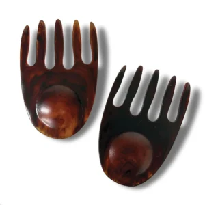 Shelly Salad Hands Servers - Dark Cocoa – Sumo Deals Urban Attitude Shelly Salad Hands Servers Length 14Cm, Width 9.3Cm - Dark Cocoa Product Image